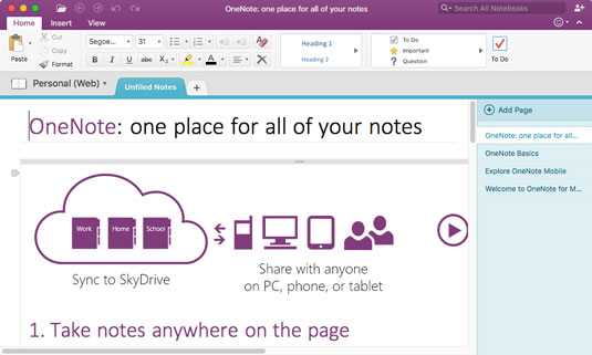 download onenote notebook from app for mac